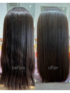 エル 鷺沼(elu) 髪質改善＋縮毛矯正ストレートヘアエステ［鷺沼/縮毛矯正］