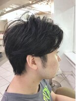 ミューズ 新小岩店(HAIR&NAIL MUSE) ビジネスフレンチカジュアルかきあげバングツーブロックショート