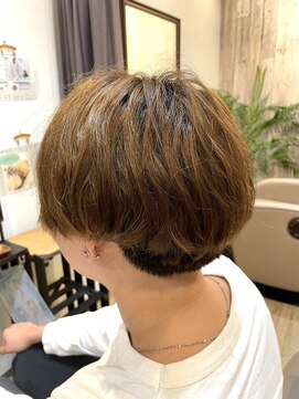 フルムーン(Full Moon) レディースベリーショート＋ニュアンスパーマ