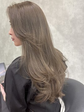 シティ(CITY) シアーベージュカラー×レイヤーカット　【CHICA】