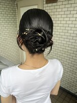 フェリーチェ(Felice)&nbsp;カチモリヘア　タイトアレンジ　個性派　金箔