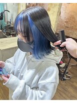 ヘア ラボ ニコ 藤沢店(hair Labo nico...) インナーブルー