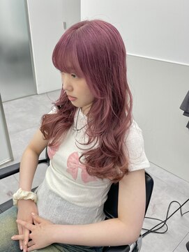 ゴウトゥデイシェアサロン 町田店(GO TODAY SHAiRE SALON) #ラベンダーピンクカラー♪