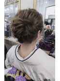 お着物ヘアーアレンジ