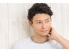【男性限定】カット+カラー+眉カット　￥11400→￥10000