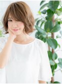 綾瀬/髪質改善/ミルクティーピンク☆ふんわりレイヤーパーマj