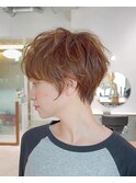 髪質改善大人ショートヘア/ボブ/顔周りレイヤー[調布]._.