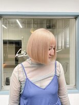 ダイアモンドリリーキートス(Diamond Lily kiitos)&nbsp;ミルクティーベージュ　ボブ