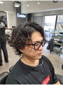 スパイラルパーマ