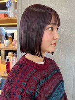 ロンド ボーイ 表参道(Lond BOY)&nbsp;似合わせカット×縮毛矯正顔周り韓国ボブ[表参道]