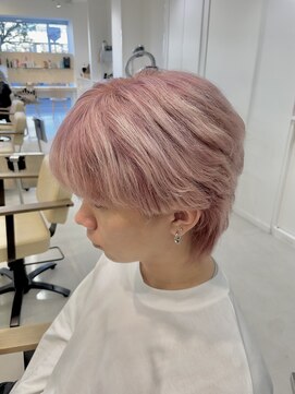 バーチ バイ クロップエス(BIRCH by crop es) 春先取り注目度120%のホワイトピンクカラー