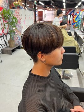 カーニー 錦糸町(kearny) 刈り上げ ナチュラル マッシュ