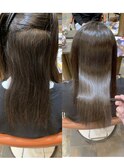 毛先のチリつき直します★美髪矯正