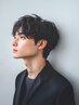 【メンズメニュー】カット＋パーマ＋スパシャンプー＆トリートメント　￥11000