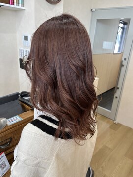 ミラシィ 成田(Mirashy) ハイライトカラーミルクティーベージュレイヤーカット