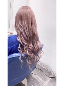 ウーロス(uros.) ピンクベージュ☆バレイヤージュ