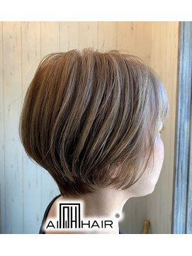 アイヘアー(AI HAIR) ☆白髪ぼかしカラー+ショートヘア☆
