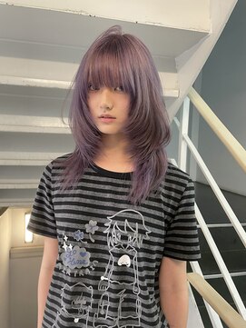 フェブ(fev) <fev_sakura> lavender grey