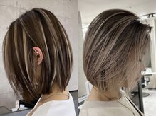 【デザインカラー】プロのカラーリスト集団ULu.しかできないテクニカルカラーでオシャレをプロデュース