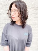 【morio成増/玉井】ミディアムウルフ リアルパーマ