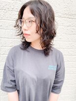 モリオ フロム ロンドン 成増店 【morio成増/玉井】ミディアムウルフ リアルパーマ