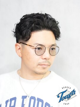 ワンカールパーマ×マレット