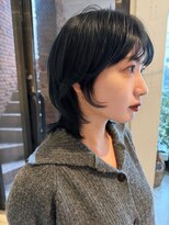 スロウ 代官山(Sraw) blue black ・wolf style