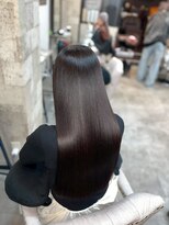 ハル 新宿(haru)&nbsp;艶髪ロング/髪質改善カラー/暗髪/美髪/ロングヘアー/韓国風