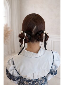 トッカ 天王寺ANNEX(tocca) ツインおだんごアレンジ