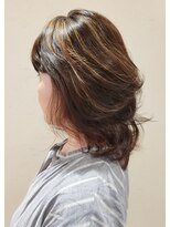 松本平太郎美容室 吉祥寺パートファイブ(PART5)&nbsp;40代50代60代×セミディレイヤー×イノアカラー×ハイライト