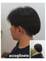 アコリエンテ(accogliente)&nbsp;メンズカット　全体2ブロックスタイル