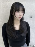 ロングレイヤーでティーンズ韓国ヘア♪