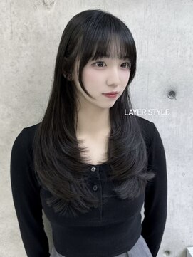 ヒン(HIN) ロングレイヤーでティーンズ韓国ヘア♪