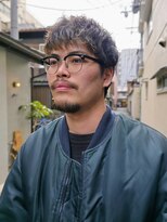 フロー(flow.) メンズくせ毛風ラフパーマ