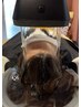 【極上の癒しと艶】カット＋カラー＋頭浸浴スパ＋トリートメント
