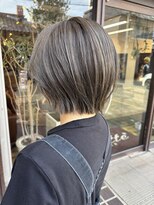 コレット ヘアー 大通(Colette hair) ボブ/オリーブベージュ/オリーブグレー/透明感カラー