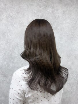 ミニム ヘアー(minim hair) 【minim×りの】透明感!!グレージュカラー