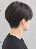 クリアオム 蕨(CLEAR homme) メンズ センターパート センター分け 刈上げ ビジネススタイル
