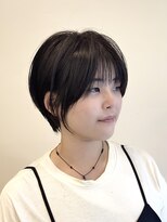 ビューエヒメ(VIEW EHIME)&nbsp;小顔黒髪レイヤーカット×アッシュカラー20代30代40代