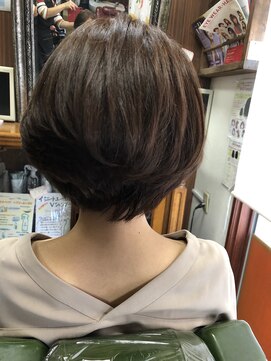 アシン ヘア ルーム 要町店(ahsin hair room) ショートボブ