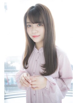 サロンドミルク 原宿(salon de MiLK) 【salon de MiLK 原宿】イルミナアッシュ×毛先ワンカール