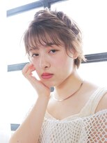 アイティー バイ アルバム 中野店(IT by ALBUM)&nbsp;ショートアレンジ_ダブルバングワンサイドショート_5552