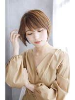 トランクイルグラフ(TRAN9UIL graph)&nbsp;20代30代40代　知的な表情・レディショート【草津】