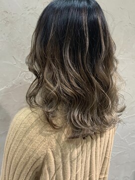 美容室 ホーム オアシス店(home) バレイヤージュ