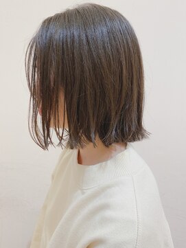 モリオ フロム ロンドン イオンモール 熊本店(morio FROM LONDON) 【morio熊本】ぱつんと切りっぱなしボブ.k