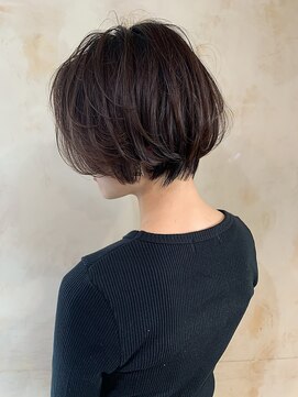 フリック 堺東店(FLICK) ショートヘア/前髪長め/30代/堺東