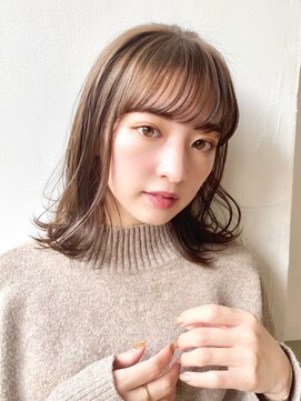 ベイルーム(BAYROOM by HONEY omotesando) 【BAYROOM】切りっぱなし大人ボブ