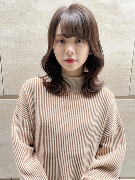 マイラ 銀座(myla) 【佐伯】外巻きが可愛いくびれミディ