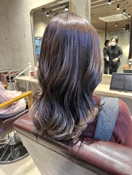 エイト 上野店(EIGHT ueno) 艶ベージュカラー