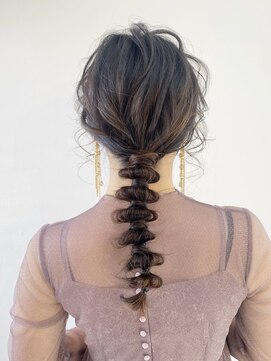 ヘアセット&メイク専門店 カスミ(Kasumi) ぽこぽこ玉ねぎヘア